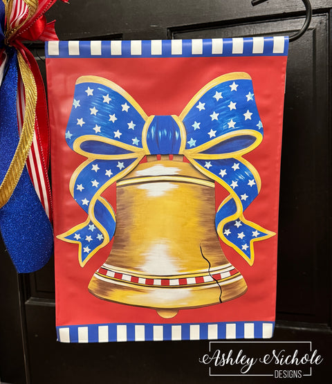 Sweet Land Of Liberty - Patriotic Vinyl Garden Flag