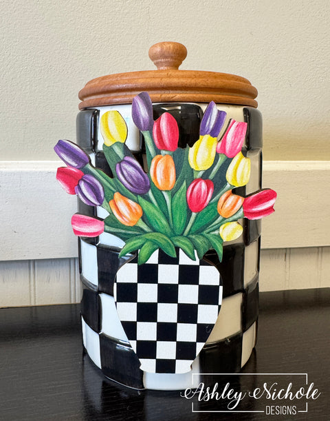 Tulips in Bloom - Mini Piece (Magnet/Velcro)