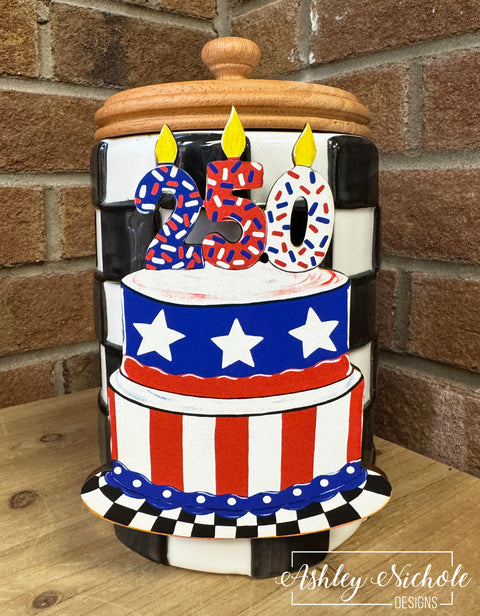 All-American Birthday Bash - Mini Piece (Magnet/Velcro)