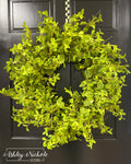 Large Mixed Foliage Wreath - 30"D