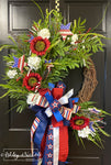 Home of the Brave Patriotic Wreath