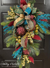 フラワー・リース Christmas swag no.821 IMG_8335_1_medium.jpg?v=1758934858