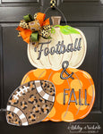 Football & Fall Door Hanger