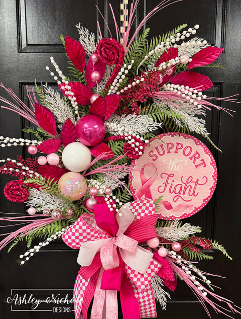 Support the Fight Wreath