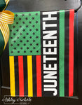 Juneteenth FREEDOM FLAG - Vinyl Garden Flag