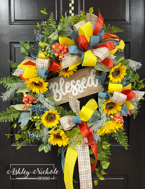 Blessed Beyond Measure Wreath