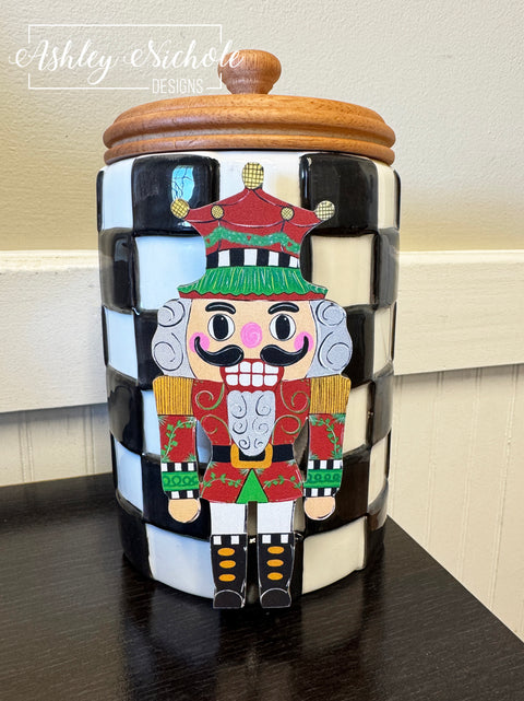 Nutcracker - Christmas Elegance - Christmas Mini Piece (Magnet/Velcro)