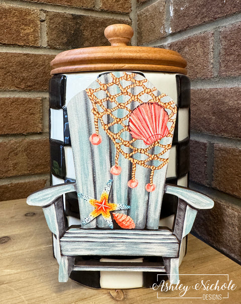 Coastal Cottage Chair - Mini Piece (Magnet/Velcro)