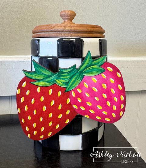Strawberry Delight - Mini Piece (Magnet/Velcro)