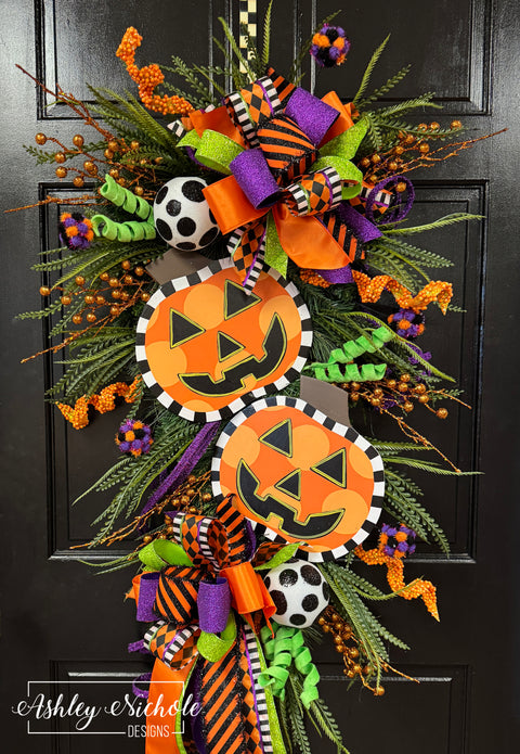 Jack 'O Lantern Fun Halloween Swag