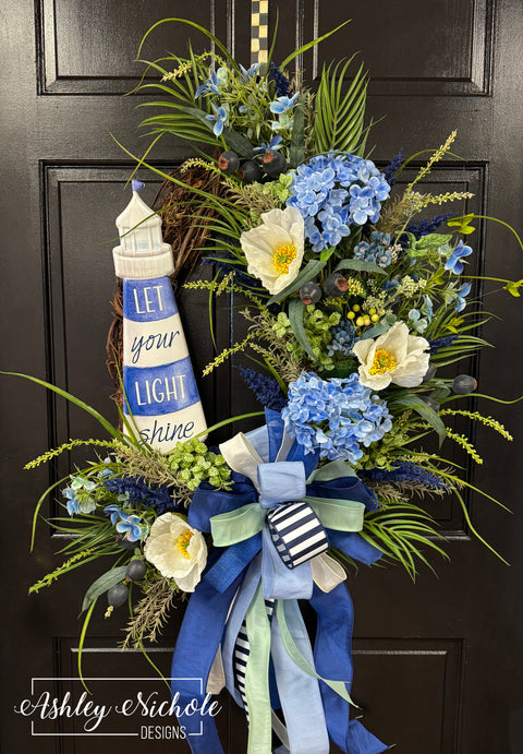 Let Your Light Shine Wreath