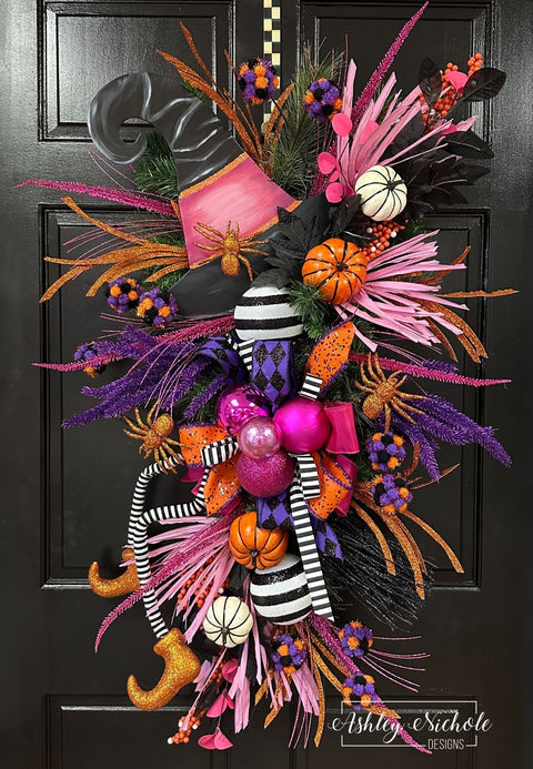 Lets Fly Witches! Teardrop Swag