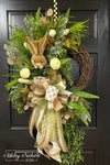 Little Honey Bunny Neutral Wreath