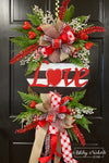 Love Bug Valentine Wreath
