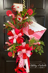 Love Letter Valentine Wreath