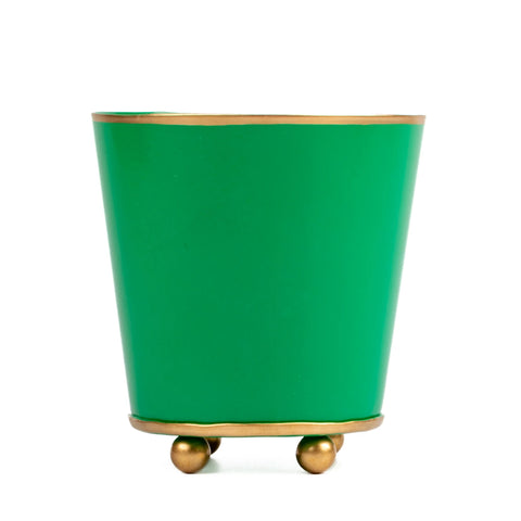 Mattie Round Cachepot Small Planter - Green - Choose from 2 Sizes