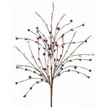 24" Pip Berry & Star Pick - Red, White & Blue