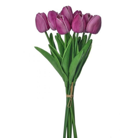 13" Eva Dutch Tulip Bundle x9 - Lavender