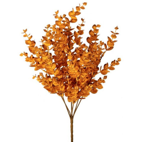 16" Autumn Eucalyptus Bush -  Tumeric
