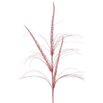 34" Glitter Mica Triple Spike Grass Spray - Pink