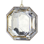 6" Acrylic Square Precious Gem Ornament - Choose Color