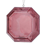 6" Acrylic Square Precious Gem Ornament - Choose Color