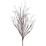 34" Plastic Snowed Winter Branch - Natural White