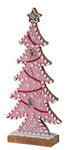 15" Resin Candy Tree - Pink