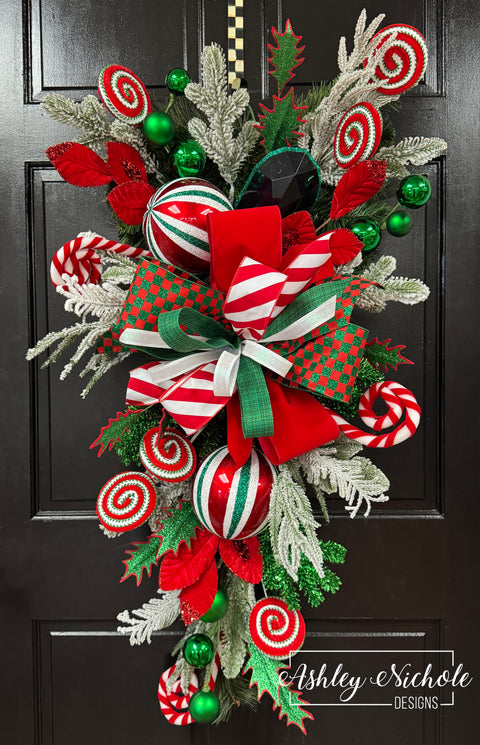 Merry & Minty Christmas Swag