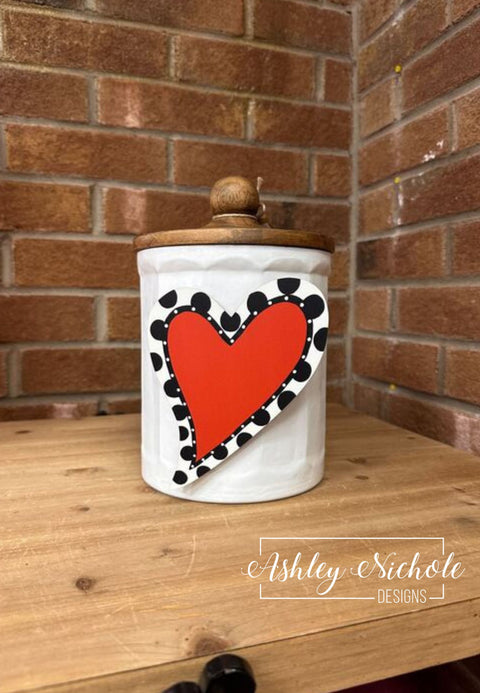 Valentine Heart - Valentine Mini Piece (Magnet/Velcro)