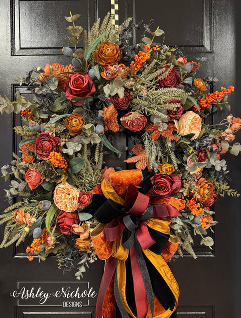 Moody & Magnificent Fall Wreath