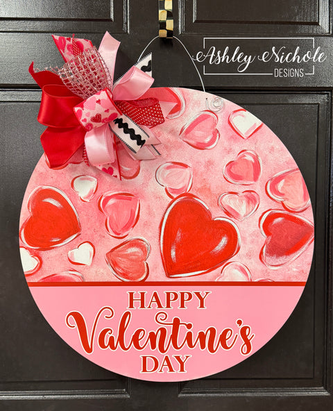 My Heart is Falling for YOU - Valentine Door Hanger (UV PRINTED Only)