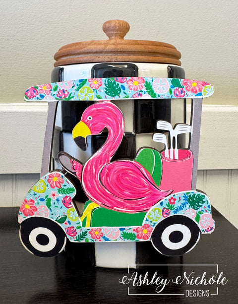 Par-Tee Flamingo Ride - Mini Piece (Magnet/Velcro)