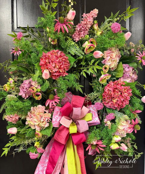 *READY to SHIP* - Amazing Pinks & Purples Wreath (Oversized)