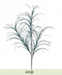 34" Glitter Pampas Grass Spray - Choose from 13 Colors