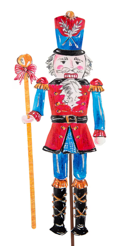 Traditional Nutcracker Metal Stake