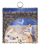 Mini Stone Nativity Charm Attachment