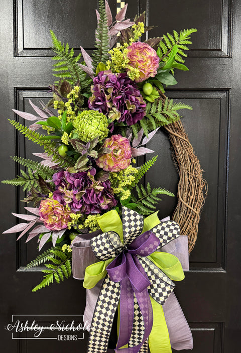 *READY to SHIP* - Plum Perfect Wreath