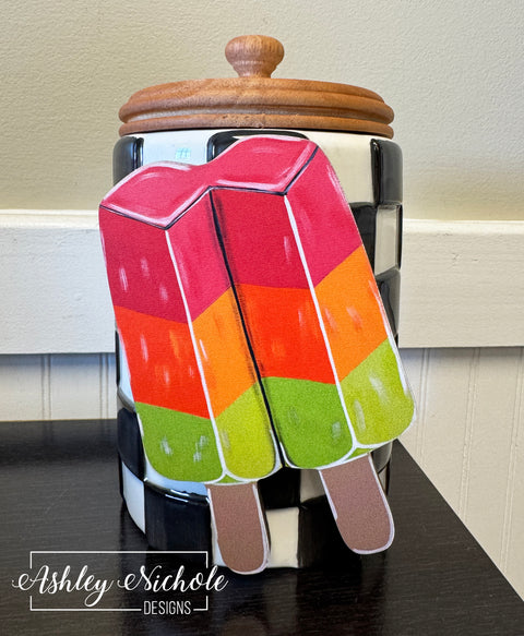 Popsicle - Sherbet - Mini Piece (Magnet/Velcro)
