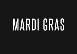 Mardi Gras Door Hangers