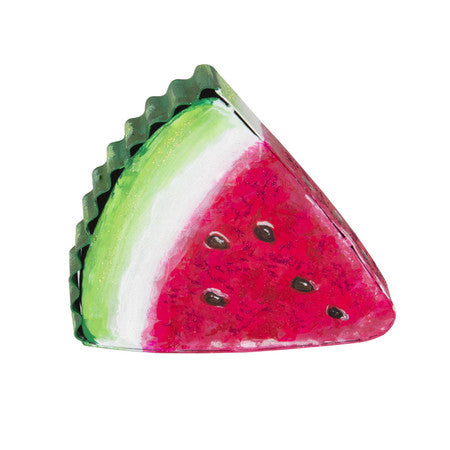 Reversible Metal Watermelon Sitter