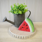 Reversible Metal Watermelon Sitter