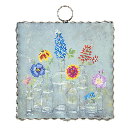 Mini Wildflowers Print Charm