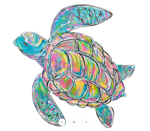 Abstract Sea Turtle - Mini Piece (Magnet/Velcro)