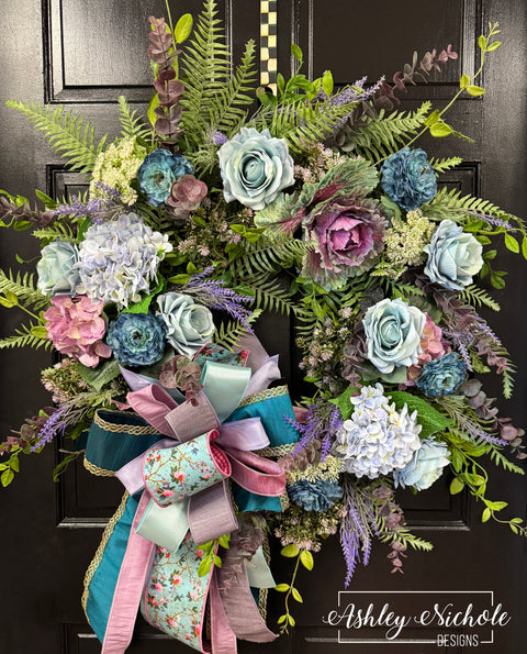 Shades of Serenity Wreath