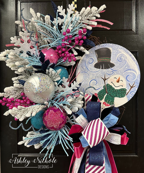 Snow Much Fun Winter Wreath