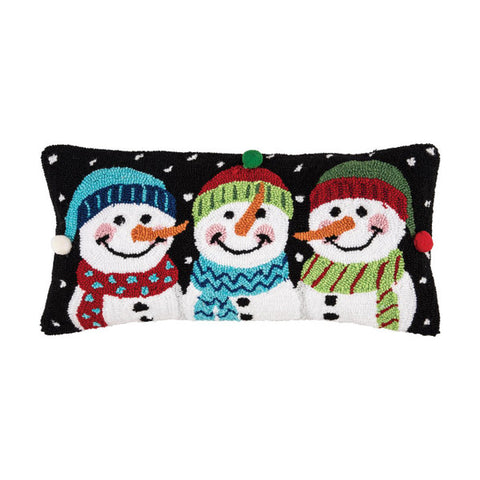 Snowman Trio Pillow