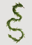 180" Real Touch Norfolk Pine Garland - Natural Green