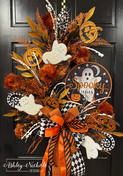 Spooky Season Halloween Wreath