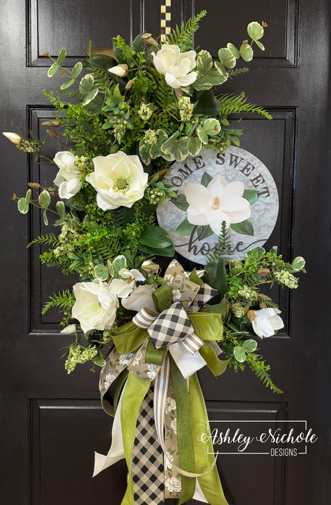 Sweet Home Magnolias Wreath